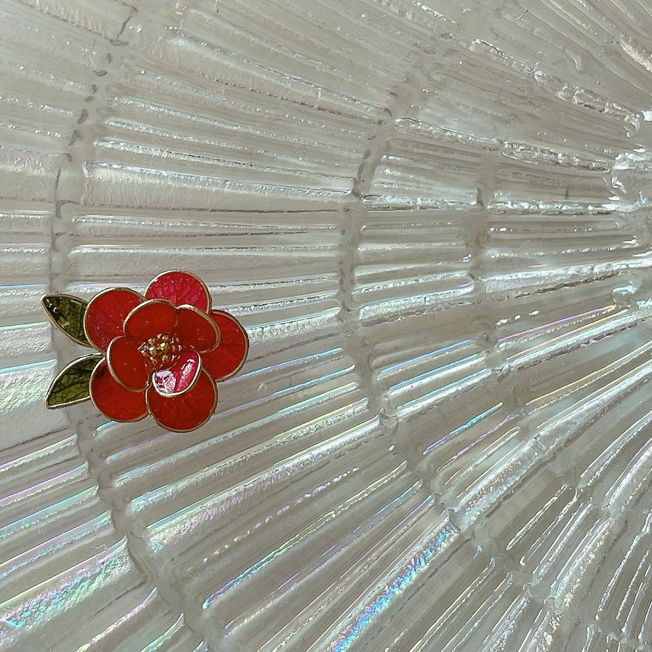 | JA31 𝕆𝔻𝕆ℕ𝔾𝔻𝕆 | 銅線椿花耳環