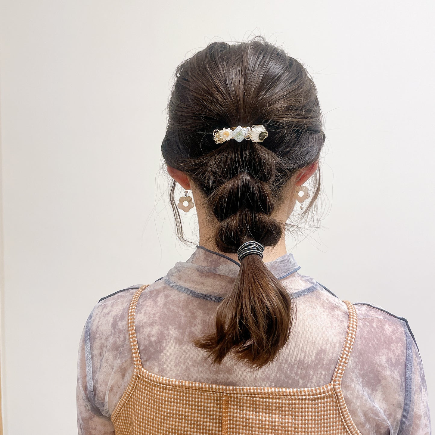 | NO11   𝕂𝔼𝕎 | 法式押花髪夾